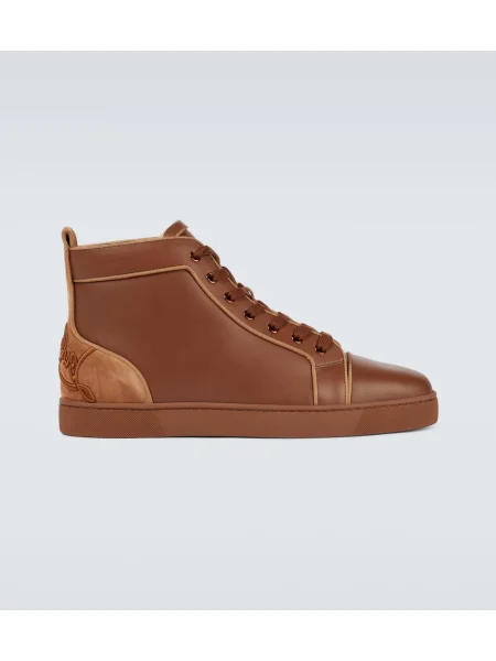 Sneakerși Christian Louboutin maro
