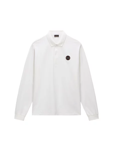 NAPAPIJRI Tricou E-BADGE' alb
