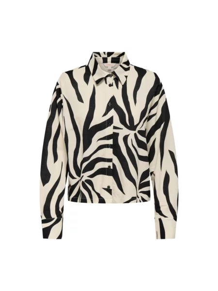 Wielobarwność koszula Only z długim rękawem