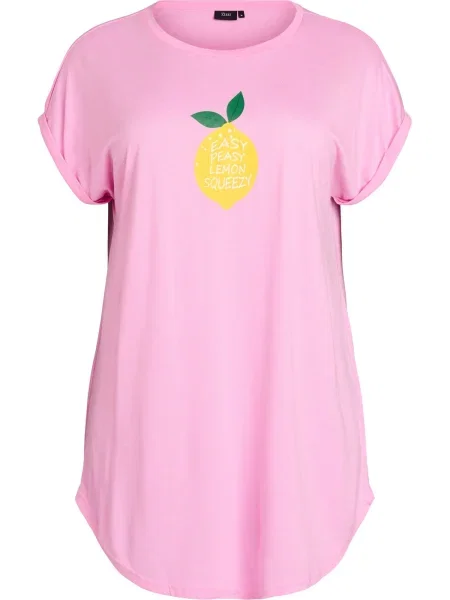 Zizzi Rochie Malis lămâie / verde / roz deschis galben