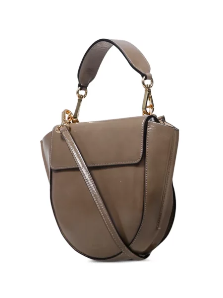Δερμάτινη τσάντα shopper Wandler καφέ