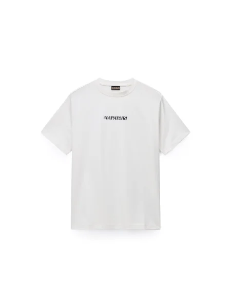 NAPAPIJRI Tricou S-Flint azur / negru / natural alb