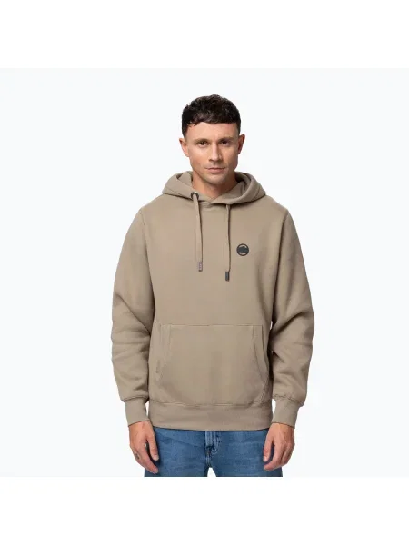 Hanorac bărbați Pitbull Small Logo Hooded pale sand
