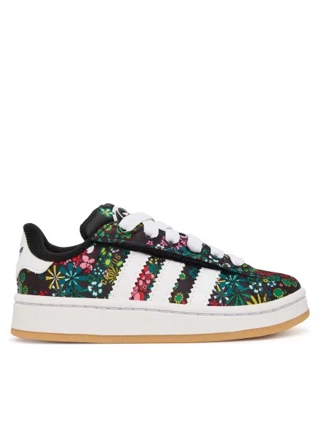 ADIDAS ORIGINALS Sportbačiai CAMPUS žalia / ryškiai raudona balta juoda