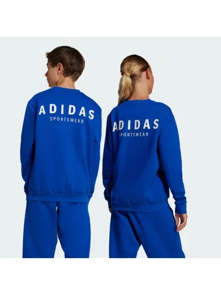 Dětska mikina Adidas bílá