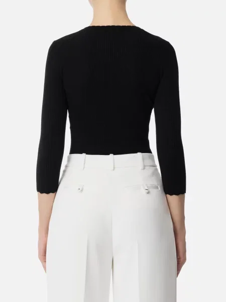 Свитер Elisabetta Franchi черный
