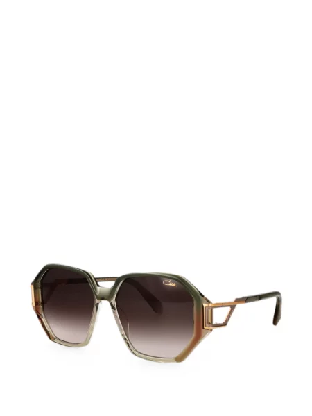 Ochelari de soare Cazal cu imprimeu geometric verde
