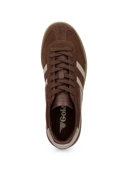 Szarvasbőr sneaker Gola autogrammal barna