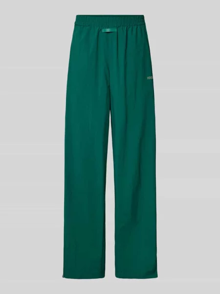 Spodnie typu track pants z naszywką z logo i nadrukiem z logo Karo Kauer