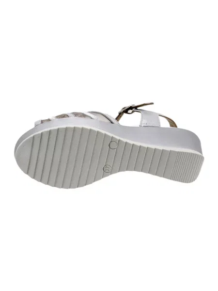 Pantofi Piesanto argintiu