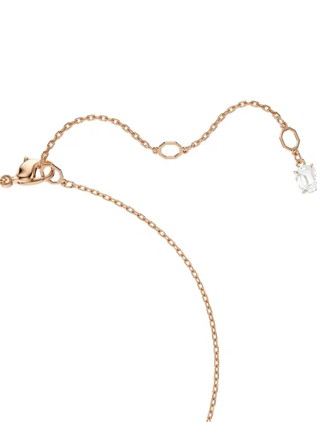 Palton Swarovski transparente roz