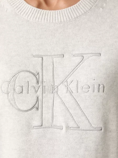 Calvin Klein Jeans пуловер дамски от сиво