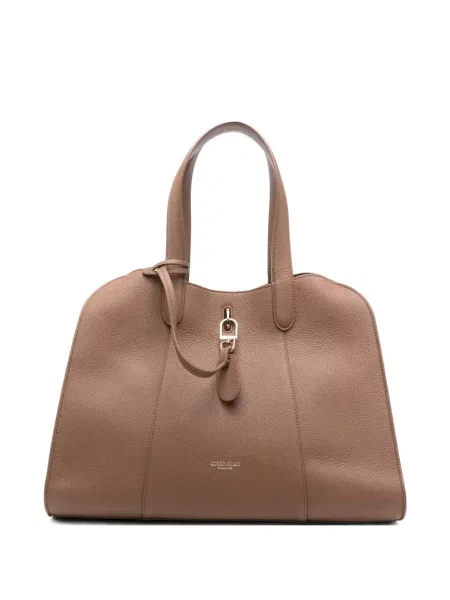 Geanta de piele Giorgio Armani din piele maro