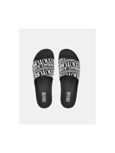 Natikače Versace Jeans Couture crna
