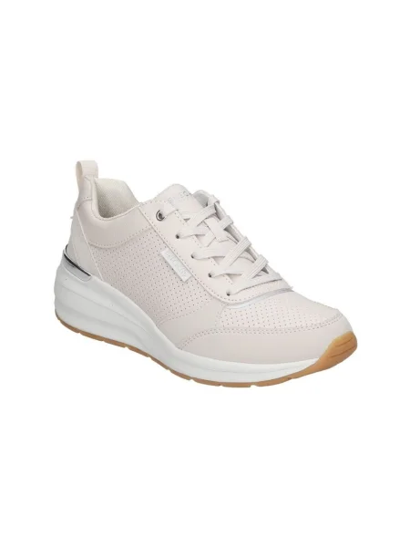 Pantofi Skechers cu buline bej