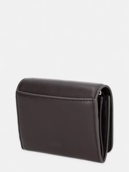 BOSS denarnica usnjena NUMAH Flap Cardholde rjava