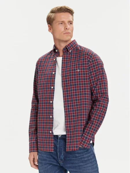 Gant Srajca Bordo rdeča