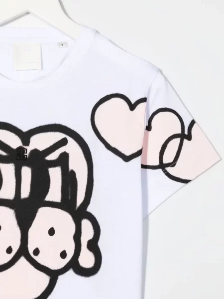 Dětské tričko Givenchy bílé
