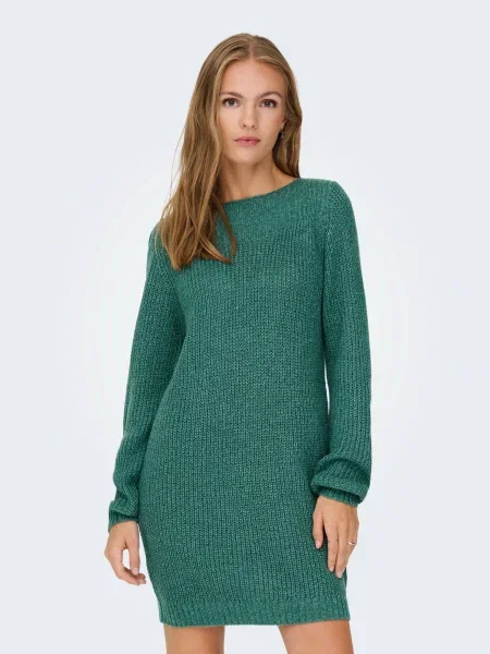 JDY Rochie tricotat WHITNEY MEGAN cyan