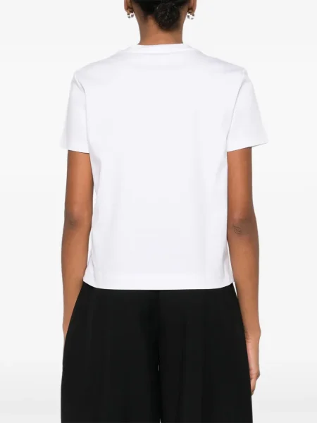 Tricou Max Mara scurt alb