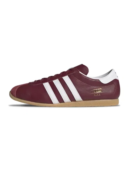 Sneakersy Adidas skórzane brązowe