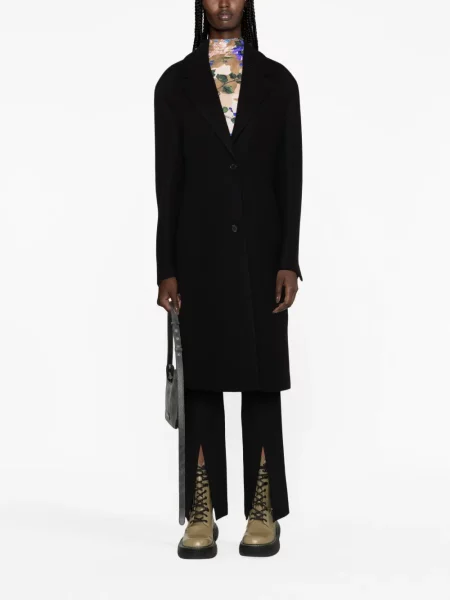 Kabát Off-white s výšivkou bílý