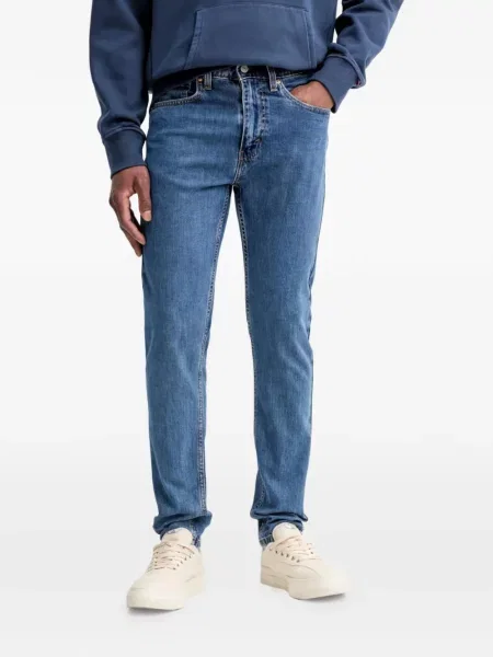 Pulover Levi's® cu autograf cu cordon cu 5 buzunare alb