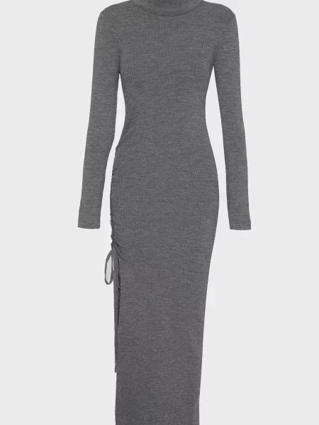 Вовняна костюмна сукня міді Michael Kors сіра