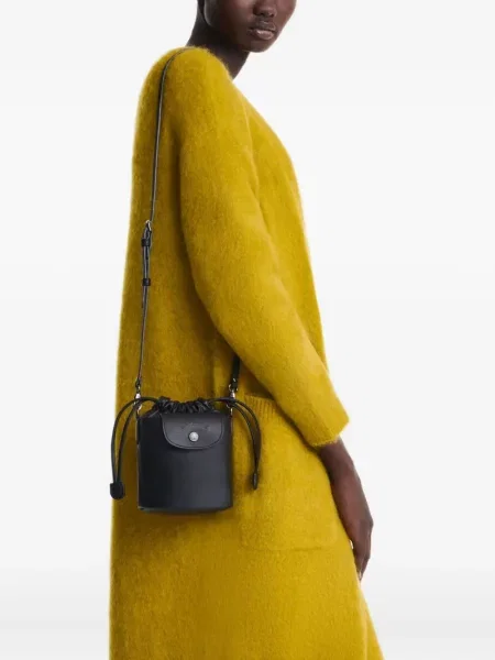 Geantă bucket Longchamp negru