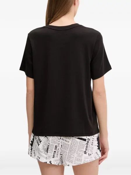 Pijamale Dkny cu imagine negru