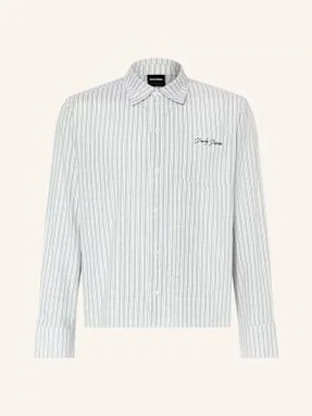 Daily Paper Košile Comfort Fit světle zelená bílá