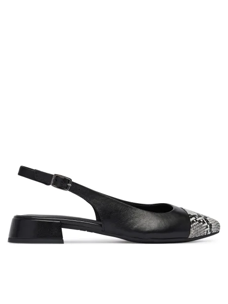 Pantofi pumps Tamaris Roșu negru