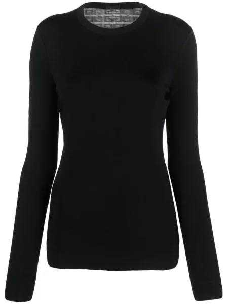 Tricou Givenchy lung negru