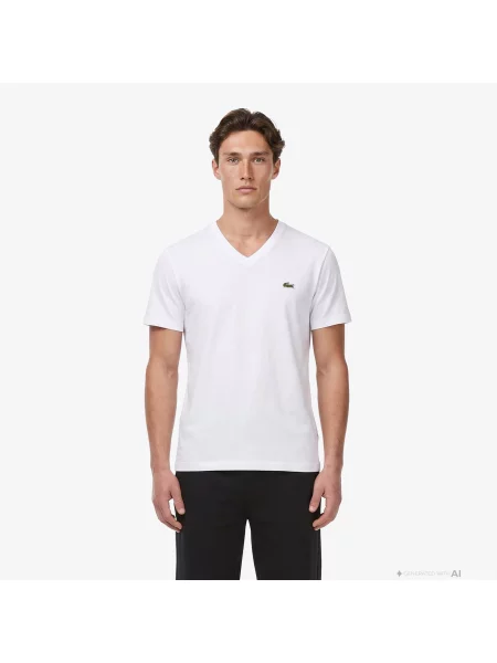 Футболка Lacoste белая