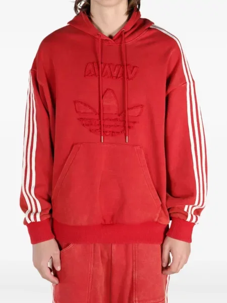 Чорапи Adidas бродирани на райета зелено