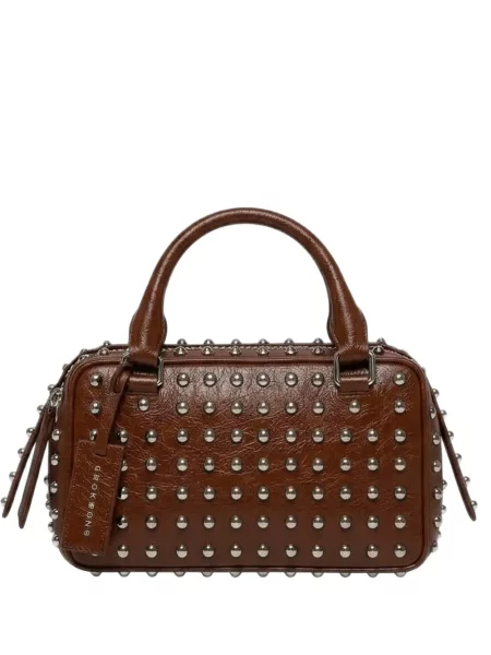 Geantă shopper John Richmond din piele maro
