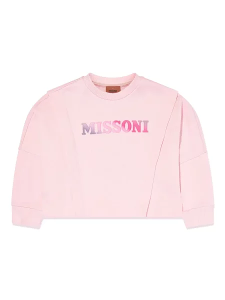 Komplet dresowy dziecięcy Missoni różowy
