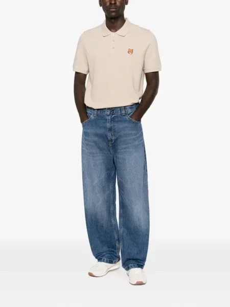 Tricou polo Maison Kitsune