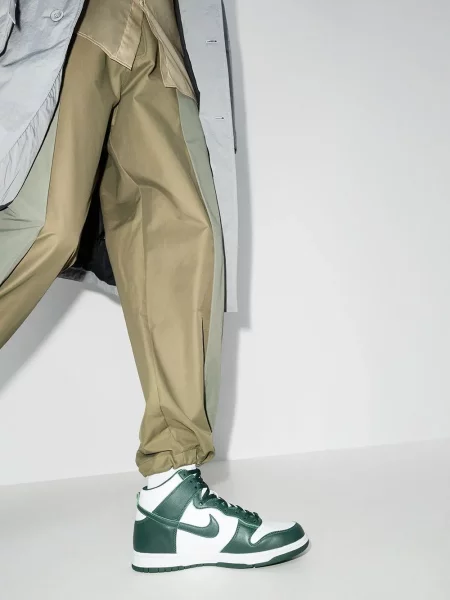 Sneakersy Nike Zoom retro zielone