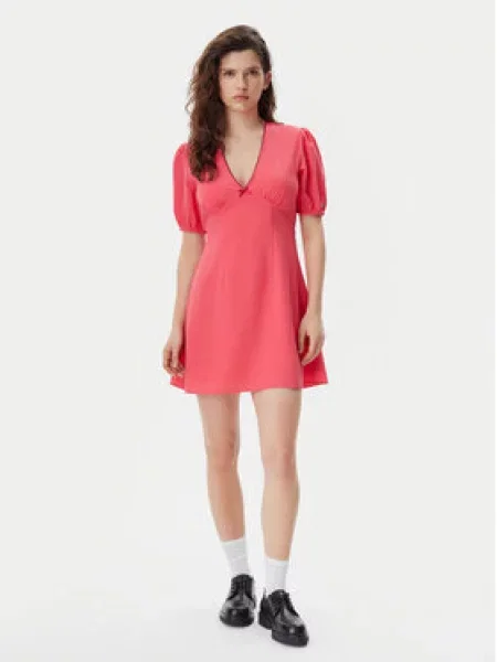 Tommy Jeans Letní šaty růžová
