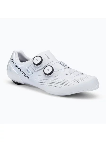 Shimano pantofi de ciclism pentru bărbați alb