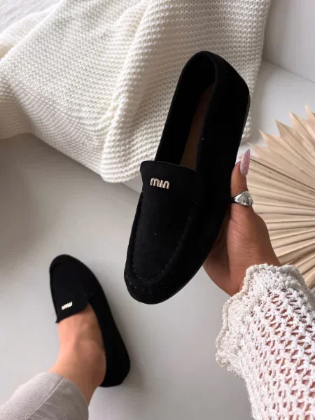 Mocasini Boto negru