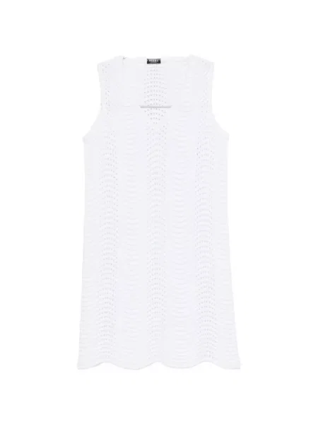 Sukienka mini Neera z dekoltem w serek biała