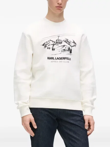 Hanorac Karl Lagerfeld alb