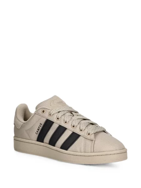Košulja Adidas s platformom s printom s kapuljačom žuta