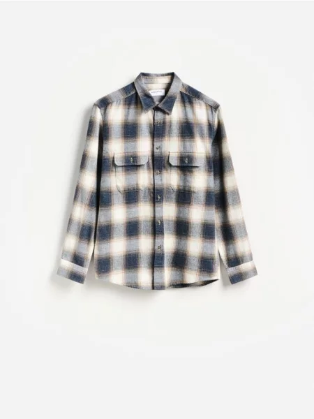 Reserved Cămașă în carouri REGULAR FIT multicolor