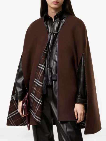 Geacă Burberry de lână maro