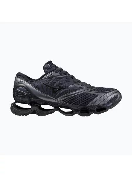 Кросівки Mizuno Wave Prophecy LS odyssey gray/black/metallic gray чорні