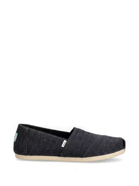 Espadrilles Toms autogrammal fekete