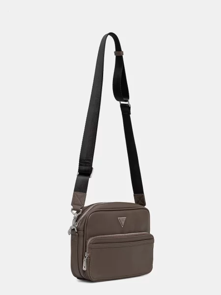 Guess Torbica za okoli pasu MILANO rjava
